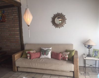 Bangalô Kuta a 150m do Mar na Villa do Sol